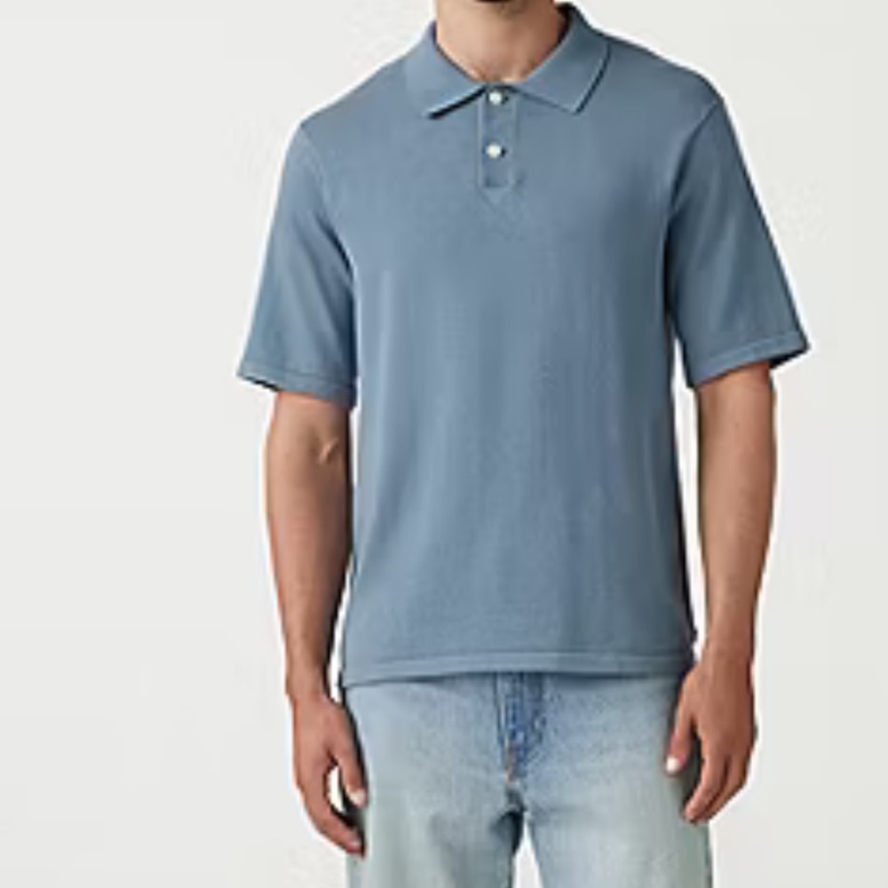Levis Mens Short Sleeves Sweater Polo Shirt